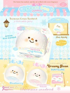 Snowman Cream Bun official poster