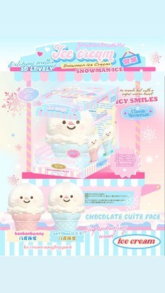 Snowman Ice Cream official poster